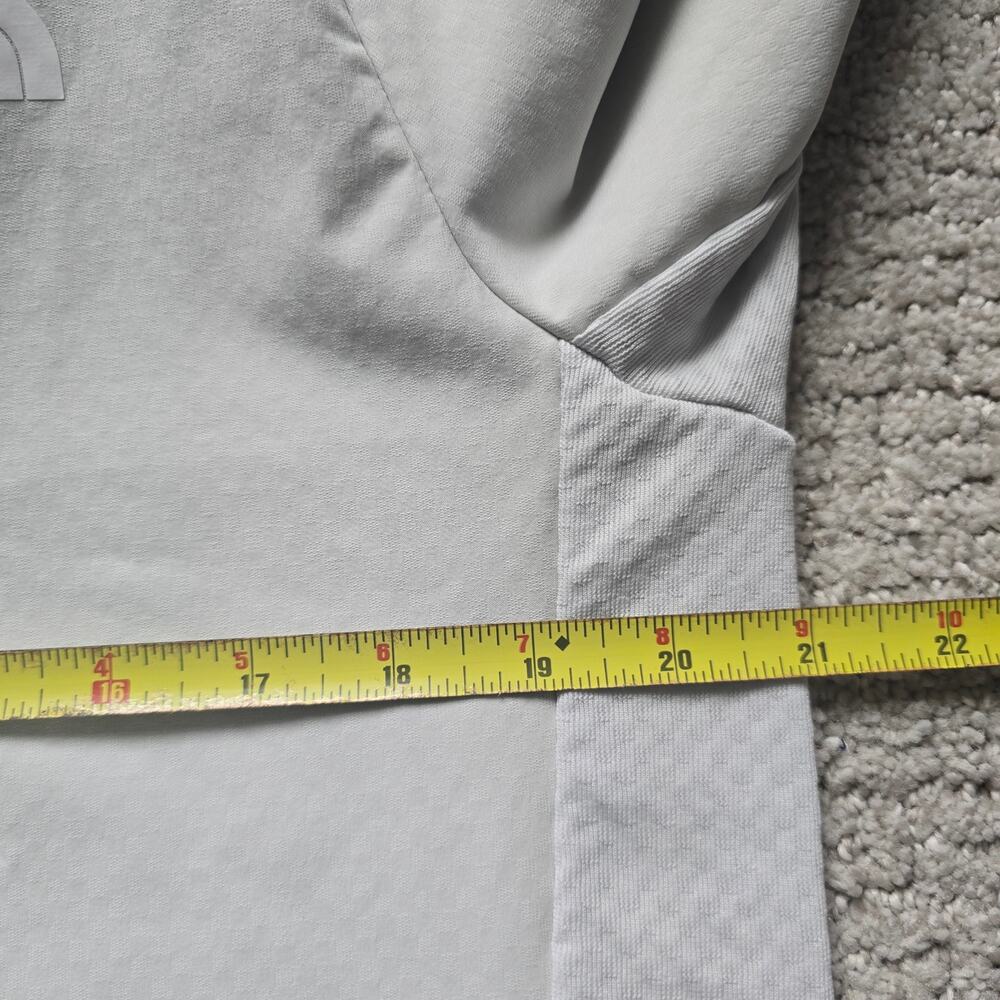 The North Face Mens 1/4Zip Pullover Jacket Anorak Light Gray Size M - Picture 8 of 9